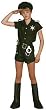 Cop Lady with Boots Pre-teen