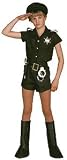 Cop Lady with Boots Pre-teen