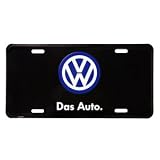 VW DAS AUTO LICENSE PLATE