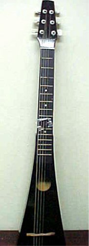 MusicalInstruments: Black Backpacker Travel Acoustic Guitar/Dulcimer NEW!