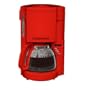 Farberware FSCM100R 10-Cup Programmable Coffeemaker, Red