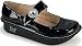 Alegria Women's Paloma Flat,Black Patent,35 EU/5-5.5 M US