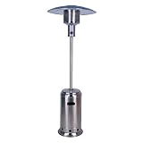 Fire Sense Standard LPG Patio Heater- Stainless Steel