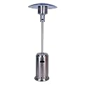Fire Sense Standard LPG Patio Heater - Stainless Steel