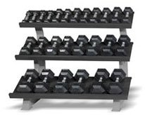Hampton 3 Tier Shelf Dumbbell Rack