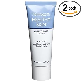 Neutrogena Healthy Skin Anti-Wrinkle Night Cream, 1.4-Ounce Tubes (Pack of 2)