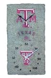 Texas A&M Aggies 18 Clock Thermometer