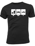 Eat sleep F1 racing T-shirt 165