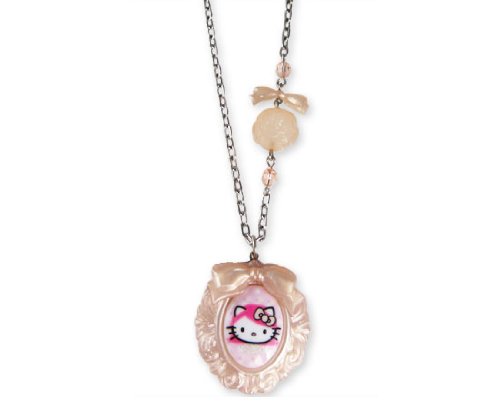 Hello Kitty Tarina Tarantino Pink Head Portrait Baroque Necklace