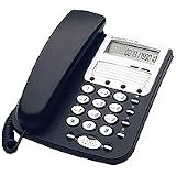 Audioline TEL 28 silver,black Freisprech-Telefon mit Display und 13 Speichern