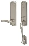 Baldwin 85337.150.LFD Bethpage Emergency Exit Left Hand Dummy Handleset with Bethpage Lever, Satin Nickel