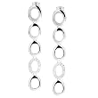 CZ Sterling Silver Earrings