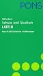 PONS Globalw�rterbuch Lateinisch-Deutsch