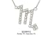 14K White Gold Diamond (1/6 Carat) Scorpio Pendant w/Chain