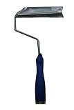 Fiberglass laminating Roller, Professional Quality, Aluminum, Deluxe, Thin Rib Design with a Few Extra Ribs for Better Bubble Removal, 5/8" x 6"