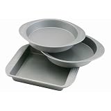 Farberware 3-Piece Carbon-Steel Nonstick Bakeware Set by 