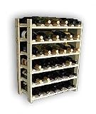 36 Bottle Pine Wine Rack (Free Shipping!)