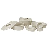 CorningWare Creations 8-Piece Bake and Serve Set, Khaki