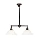 Bel Air 2-Light Trestle Pendant- Oil-Rubbed Bronze