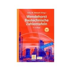 Wendehorst Bautechnische Zahlentafeln