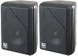EV S-40B 5-1/4 2-Way Speaker Pair Black