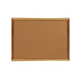 Cork Board, 3'x2', Wood Frame (SPR19767) Category: Bulletin and Cork Boards