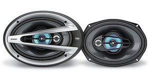 Sony XSGTX6930 6x9-Inch Coaxial 3-way Speakers
