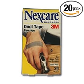 MMM52020 - Duct Tape Bandage, Latex-free, 20/BX, Assorted