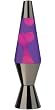 Lava Lite 14.3" Lava Lamp - Pink/Purple/Black Chrome Base