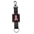 Breast Cancer Key Chain - Pink/Black