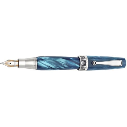 Montegrappa Miya Turquoise Blue Fountain Pen - EF