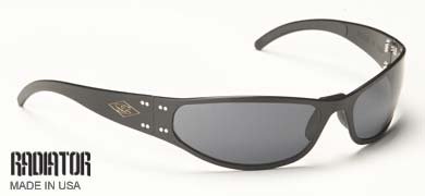 Buy Gatorz Aluminum Sunglasses RADIATOR-Black-Grey Lens