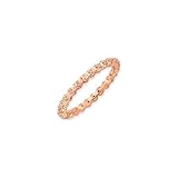 Rose Gold Vermeil Stackable Expressions Diamond Band