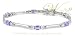STUDIO 925: *MICHELLE LAVENDER CZ BRACELET*