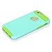 iPhone 6 Case, oneCase™ Hybrid High Impact Shockproof Protective Case Hard Plastic+Soft Silicon Rubber Armor Defender Case Cover for Apple iPhone 6 4.7 inch Screen with Stylus & Screen Protector (Light Blue/Green)