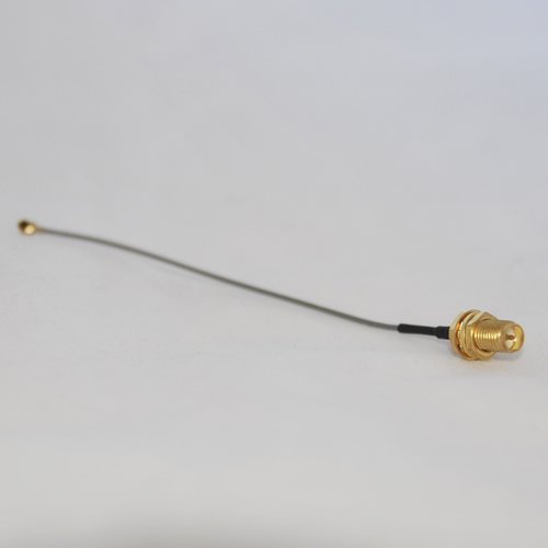 6 inches U.FL thin WiFi pigtail with RP-SMA-female RF connector