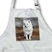 American Eskimo Toy Dog - Full Length Apron With Pockets 22w X 30l
