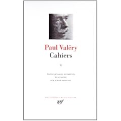 Paul Val�ry : Cahiers, tome II