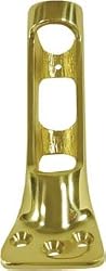 Deltana FPH10CR003 Lifetime Polished Brass Flag Pole Holder 1"