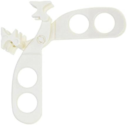Jnndpay Portable Baby Food Scissors Shearer Versatile Food Cutter White
