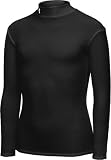 Under Armour Boy's Coldgear Mock - Black S - Youth