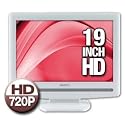 Toshiba 19AV51U - 19" LCD TV - widescreen - 720p - high-gloss white