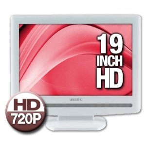 Toshiba 19AV51U - 19 LCD TV - widescreen - 720p - high-gloss white