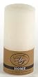1.9"x4" Unscented Textured Pillar, Antique White