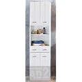 Badm�bel g�nstig mit unserem SSN50-Seitenschrank, Rallye wei�