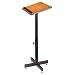 Oklahoma Sound 70-MO Portable Presentation Lectern, 20" Length x 18-1/4" Width x 48-1/2" Height, Medium Oak