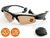 NU Spy Sunglasses with Built-in Camera & MP3 Playback (Black)