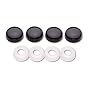 Cruiser Accessories 61510 Classic Combo Kits  Black Clear