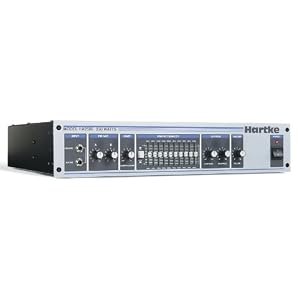 Hartke 2500 Bass Guitar Amplifier Head, 250 watts