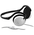 Genius HS-02i Foldable Neckband Stereo Headset (White)